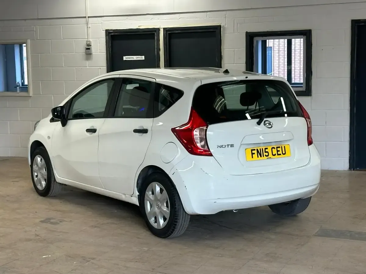 Used Nissan Note Visia 2015 White Hatchback