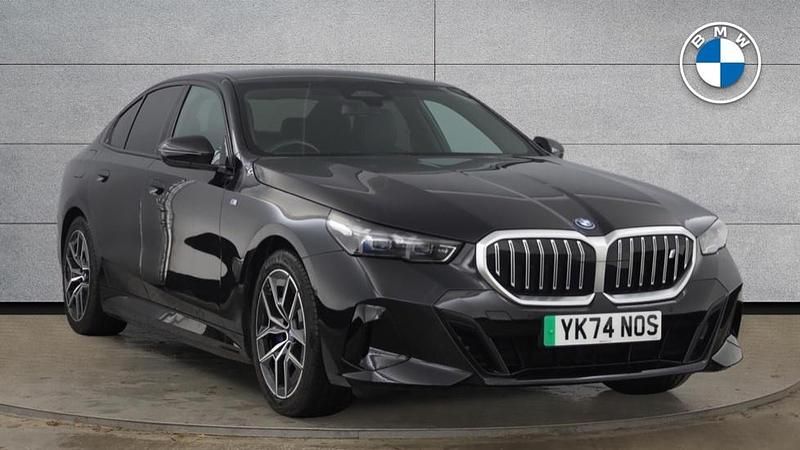 Black Used 2025 BMW i5 M Sport | £41,950 (Good price) - Image 1/4