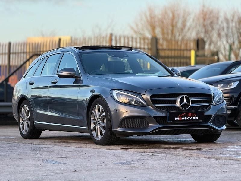 Grey Used 2018 Mercedes C200 Premium Estate | £10,998 (Good price) - Image 1/4