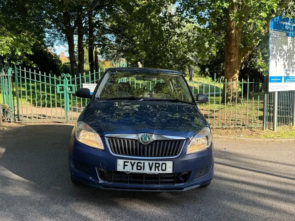 Used Skoda Fabia 2011 Blue Hatchback