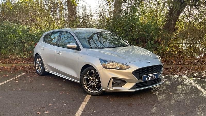 Silver Used 2020 Ford Focus ST-Line Hatchback | £11,450 (Super price) - Image 1/4