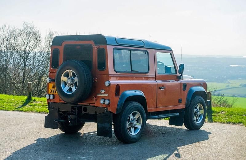 Used Land Rover Defender 2010 Red Estate