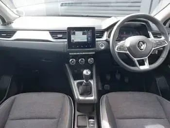 Used Renault Captur Techno 91 HP (66 kW) 2022 White/black SUV