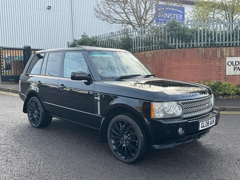 Black Used 2008 Land Rover Range Rover Vogue SUV | £3,195 (Good price) - Image 1/4