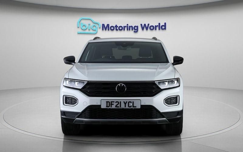 Used VW T-Roc Black Edition 150 HP (110 kW) 2021 White SUV