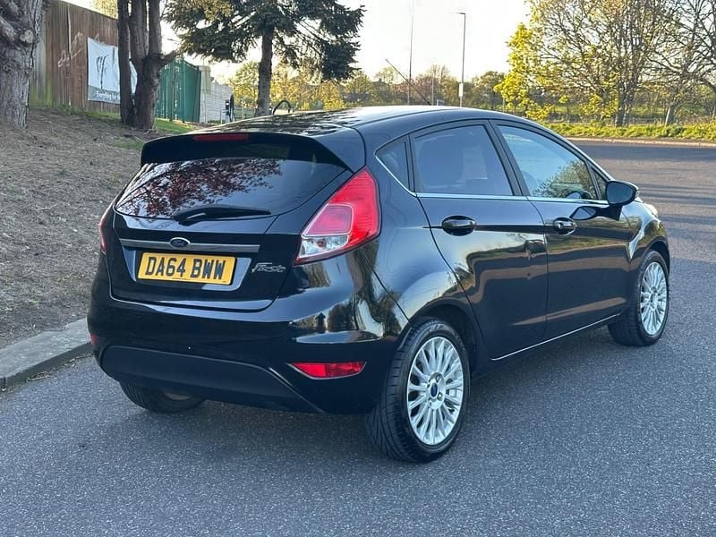 Used Ford Fiesta Titanium 2014 Black Hatchback