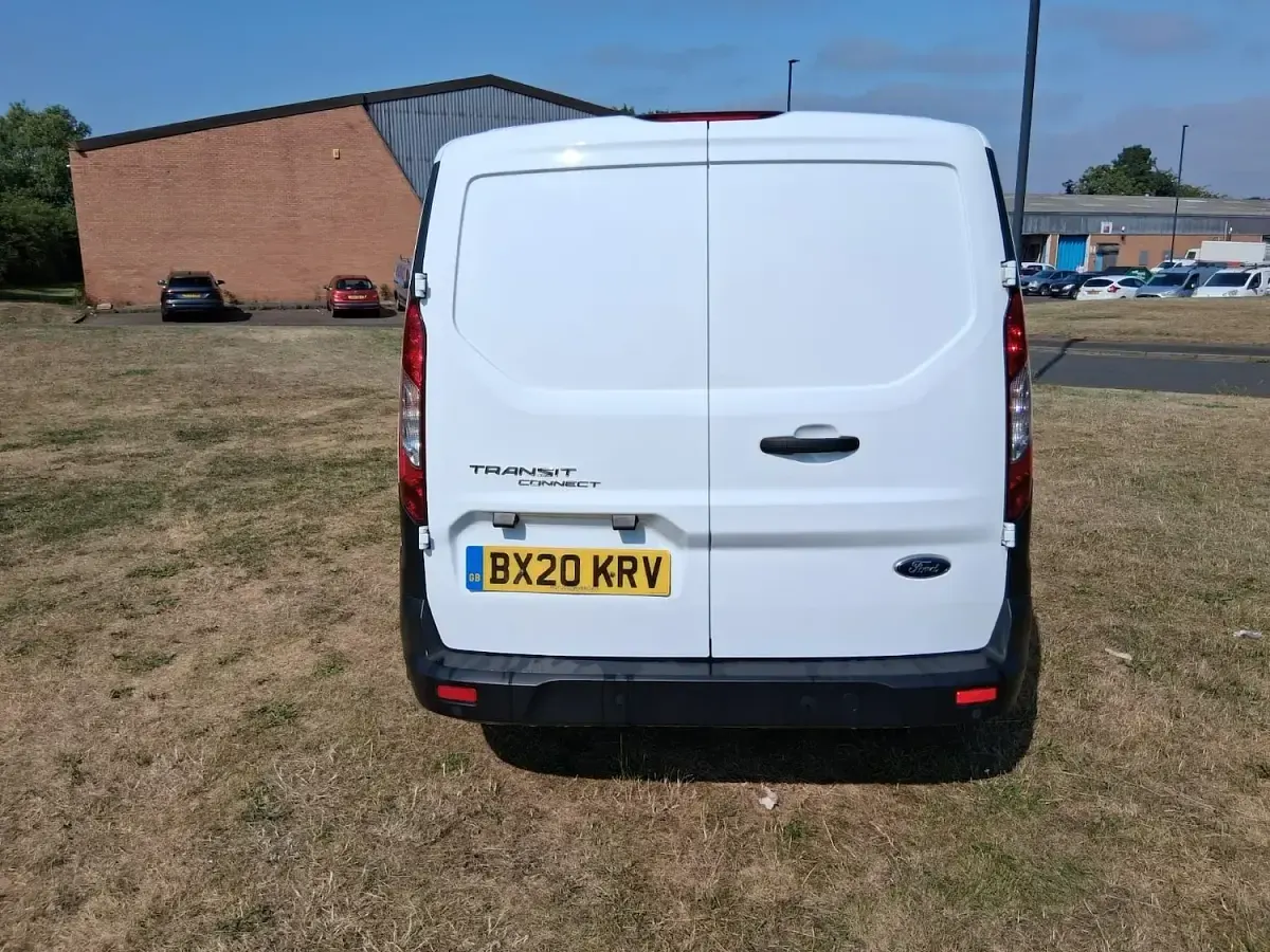 Used Ford Transit 100 HP (73 kW) 2020 White Van