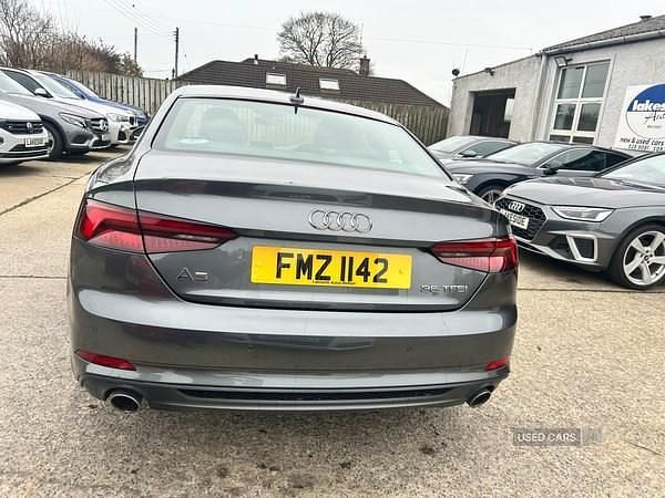 Used Audi A5 S-Line 150 HP (110 kW) 2020 Grey Coupe