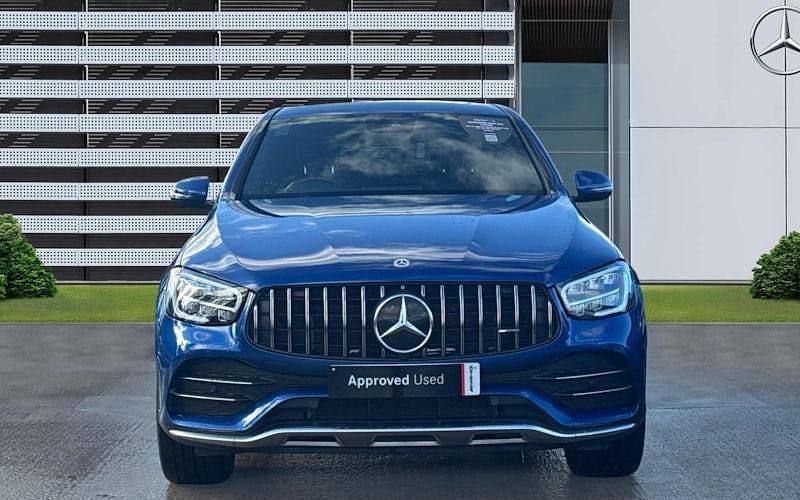 Used Mercedes GLC43 AMG Premium Plus 390 HP (286 kW) 2023 Blue Coupe