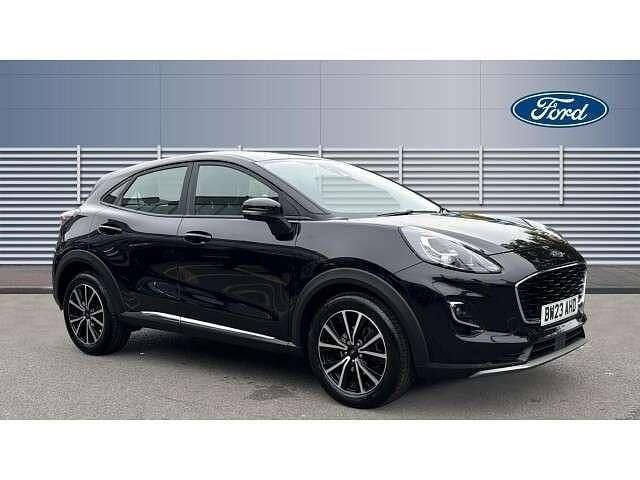 Black Used 2023 Ford Puma Gen-E Titanium SUV | £15,884 (Good price) - Image 1/4