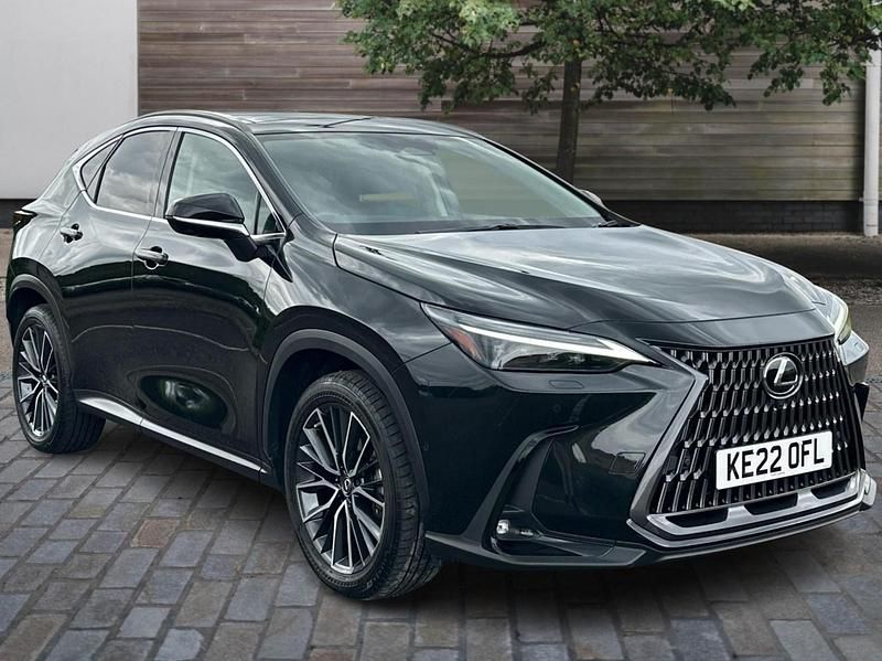 Black Used 2022 Lexus NX350h Estate | £40,440 (Expensive) - Image 1/4