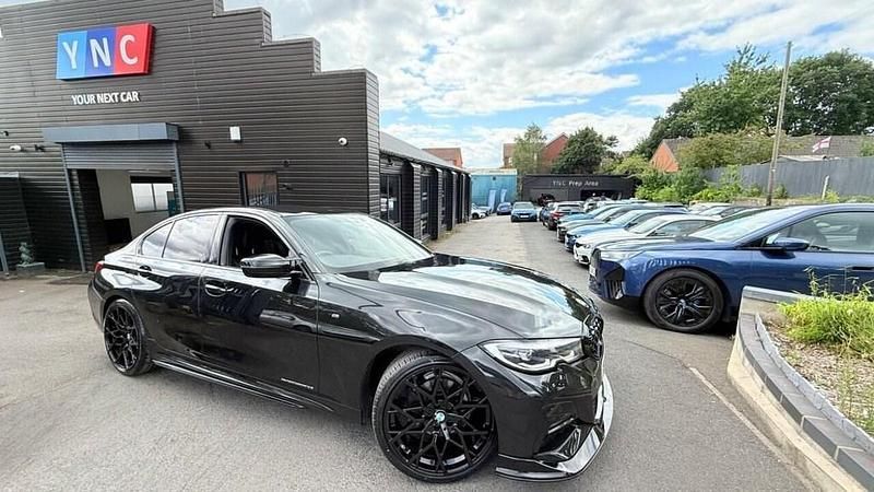 Black Used 2019 BMW 320 M Sport Sedan | £24,491 (Expensive) - Image 1/4