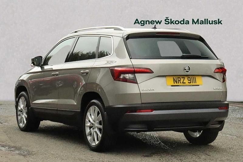 Used Skoda Karoq 110 HP (80 kW) 2018 Cappuccino beige metallic SUV
