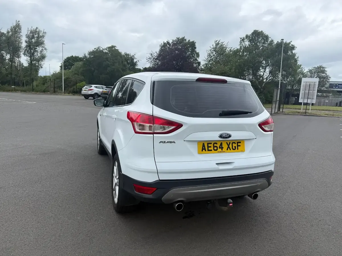 Used Ford Kuga Titanium 140 HP (102 kW) 2014 White SUV