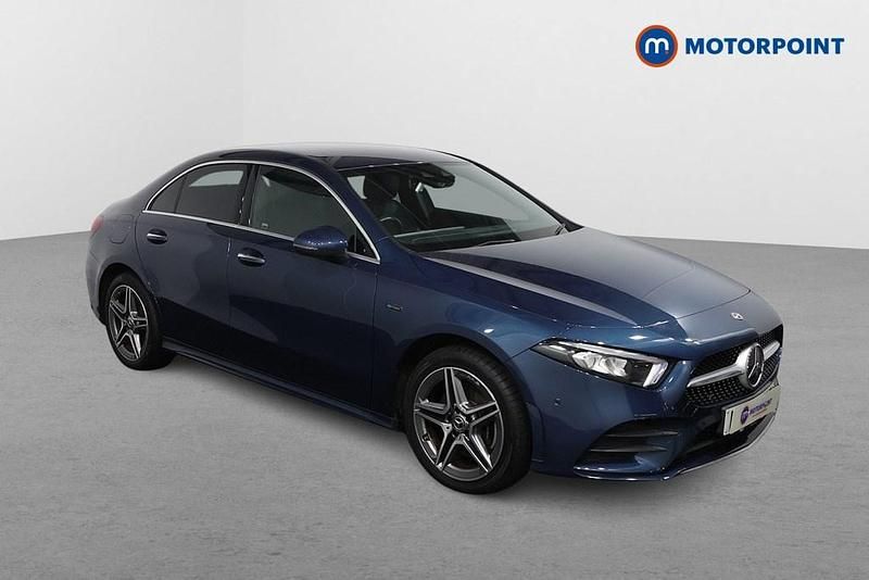 Used Mercedes A250 AMG Line Premium 2020 Blue Sedan
