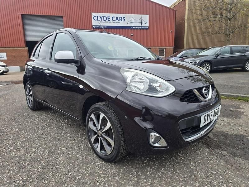 Used Nissan Micra N-TEC 80 HP (58 kW) 2017 Black Hatchback