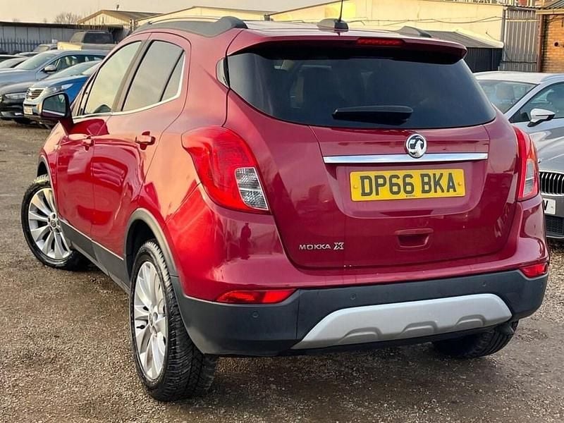 Used Vauxhall Mokka X Elite 115 HP (84 kW) 2016 Red SUV
