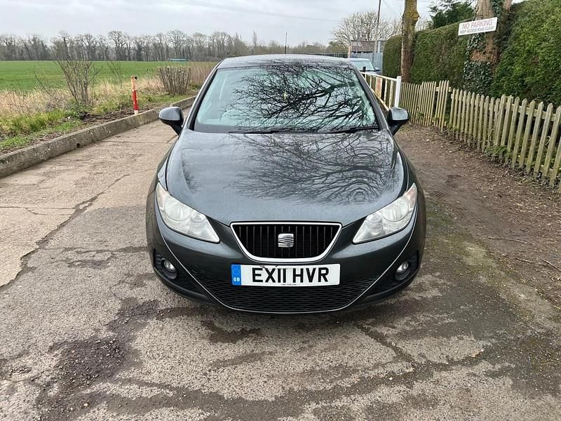 Used Seat Ibiza 85 HP (62 kW) 2011 Grey Hatchback