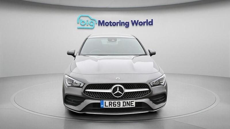 Used Mercedes CLA200 AMG line 163 HP (119 kW) 2019 Grey Coupe