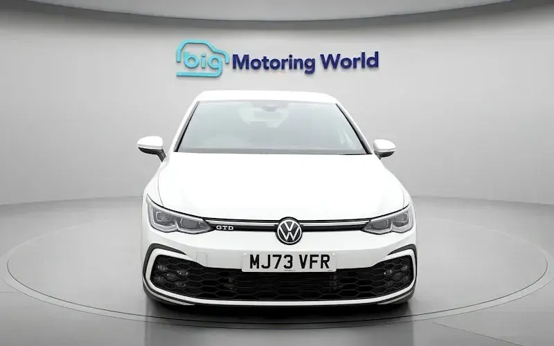 Used VW Golf VIII GTD 200 HP (147 kW) 2023 White Hatchback