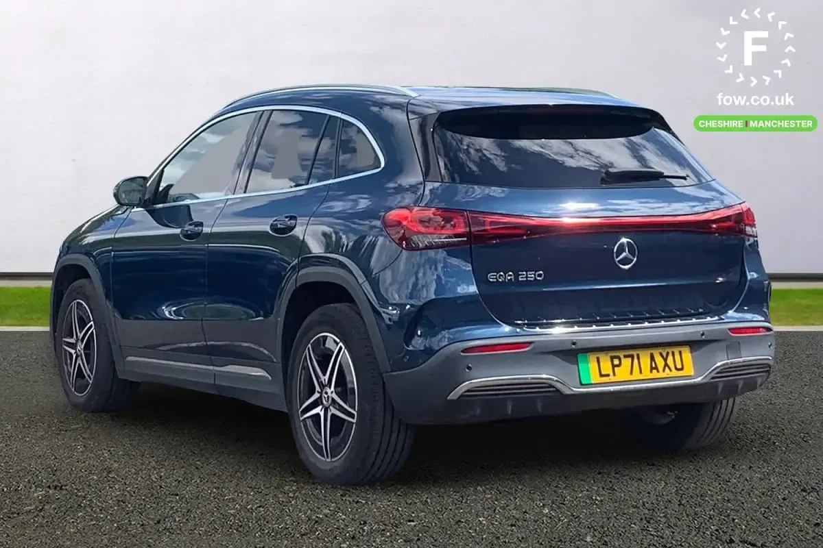Used Mercedes EQA250 AMG line 139 kW (190 HP) 2022 Blue SUV