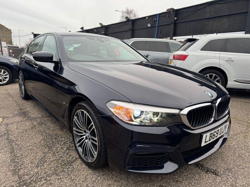 Black Used 2019 BMW 530e M Sport Sedan | £13,199 (Fair price) - Image 1/4