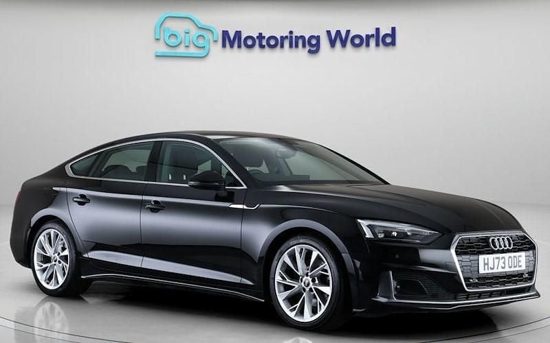 Used Audi A5 Sportback Sport 150 HP (110 kW) 2023 Black Hatchback