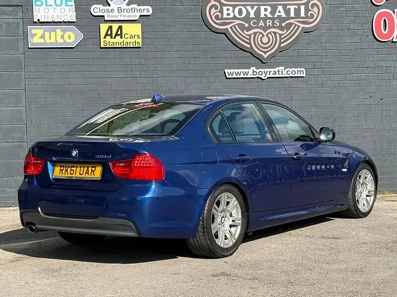 Used BMW 318 M Sport 2011 Blue Sedan