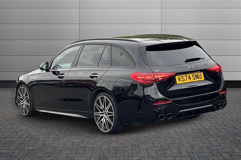 Used Mercedes C43 AMG Edition 421 HP (309 kW) 2024 Obsidian black Estate