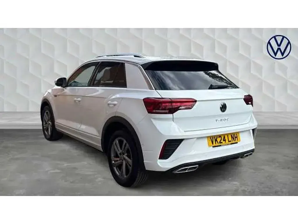 Used VW T-Roc R-line 150 HP (110 kW) 2024 White SUV