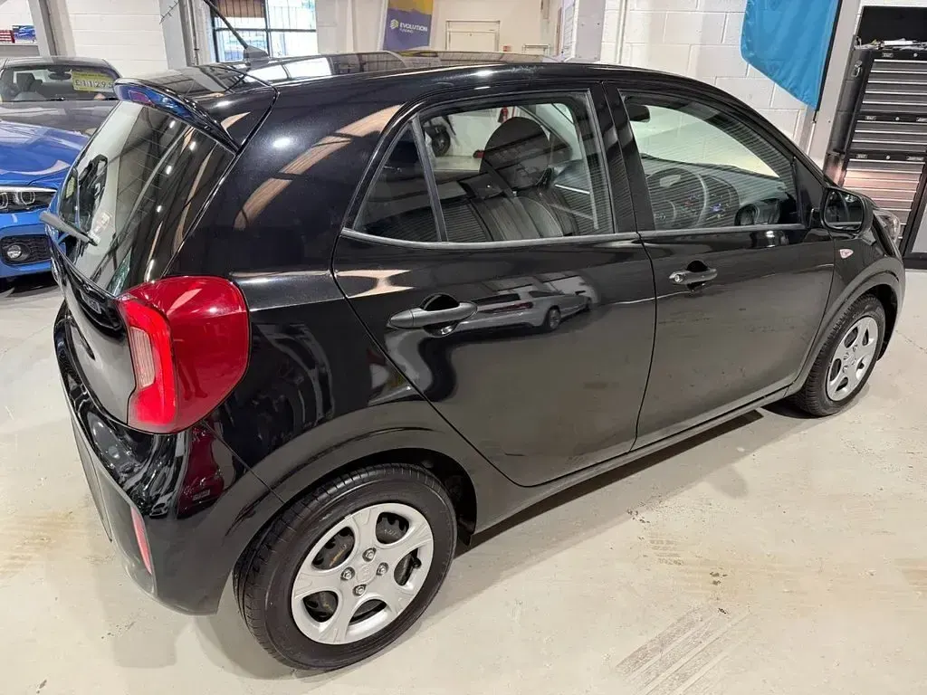 Used Kia Picanto 66 HP (48 kW) 2019 Black Hatchback