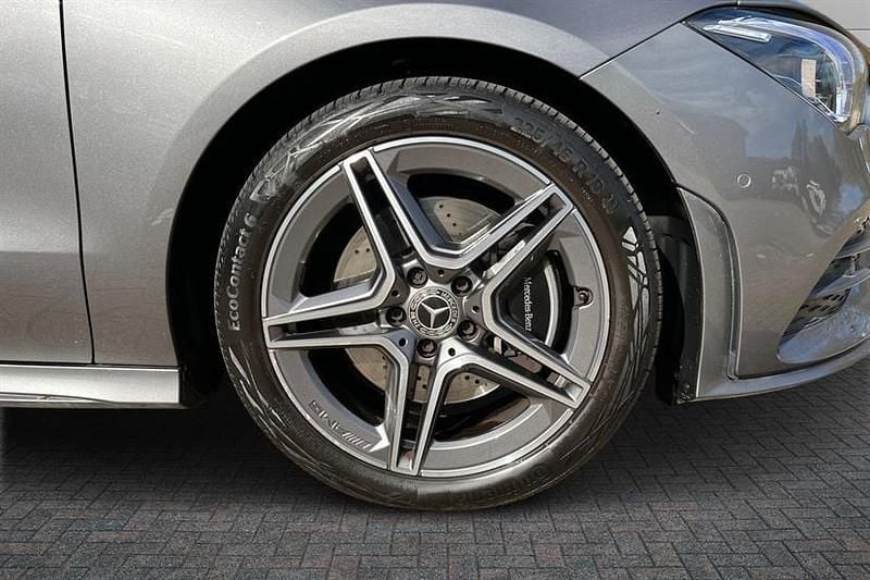 Used Mercedes CLA220 AMG Line Premium Plus 190 HP (139 kW) 2021 Mountain grey Sedan