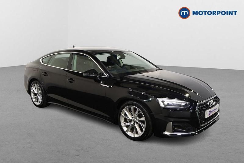 Black Used 2021 Audi A5 Sport Hatchback | £22,049 (Good price) - Image 1/4