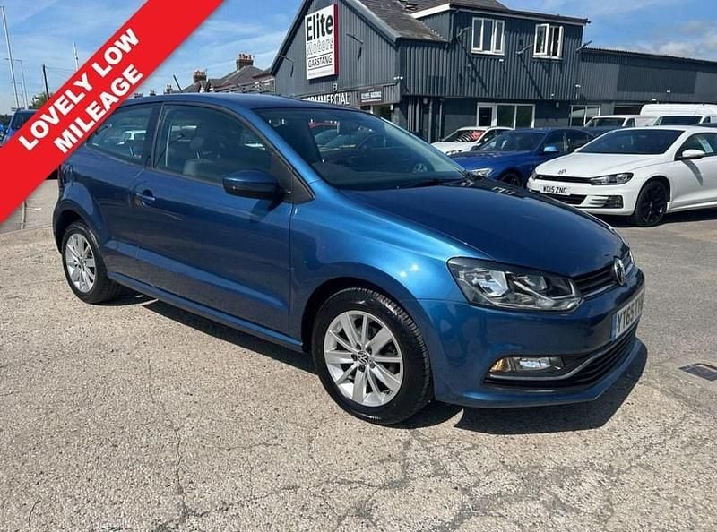 Blue Used 2015 VW Polo SE Hatchback | £7,995 (Fair price) - Image 1/4