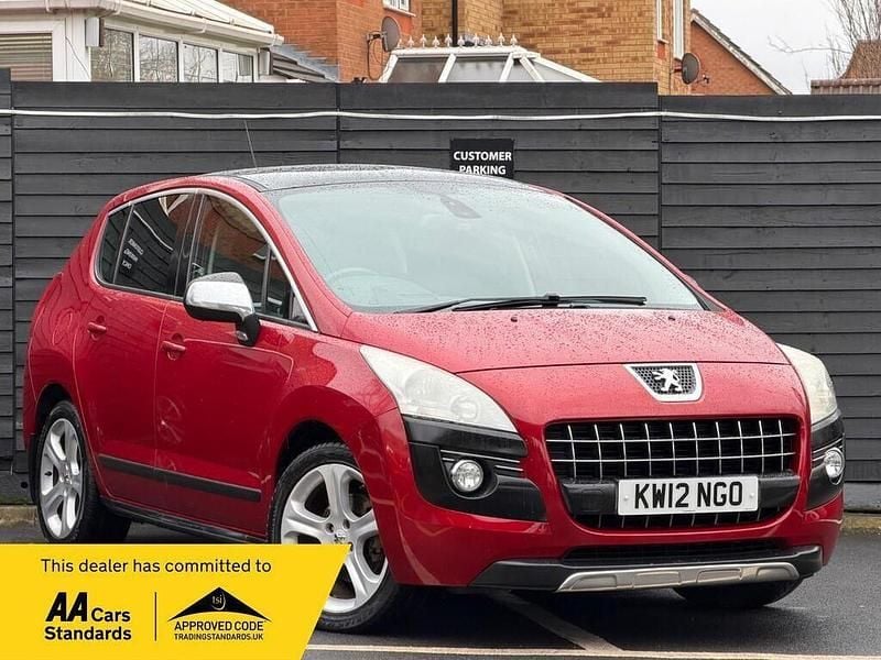 Used Peugeot 3008 Allure 2012 Red Hatchback