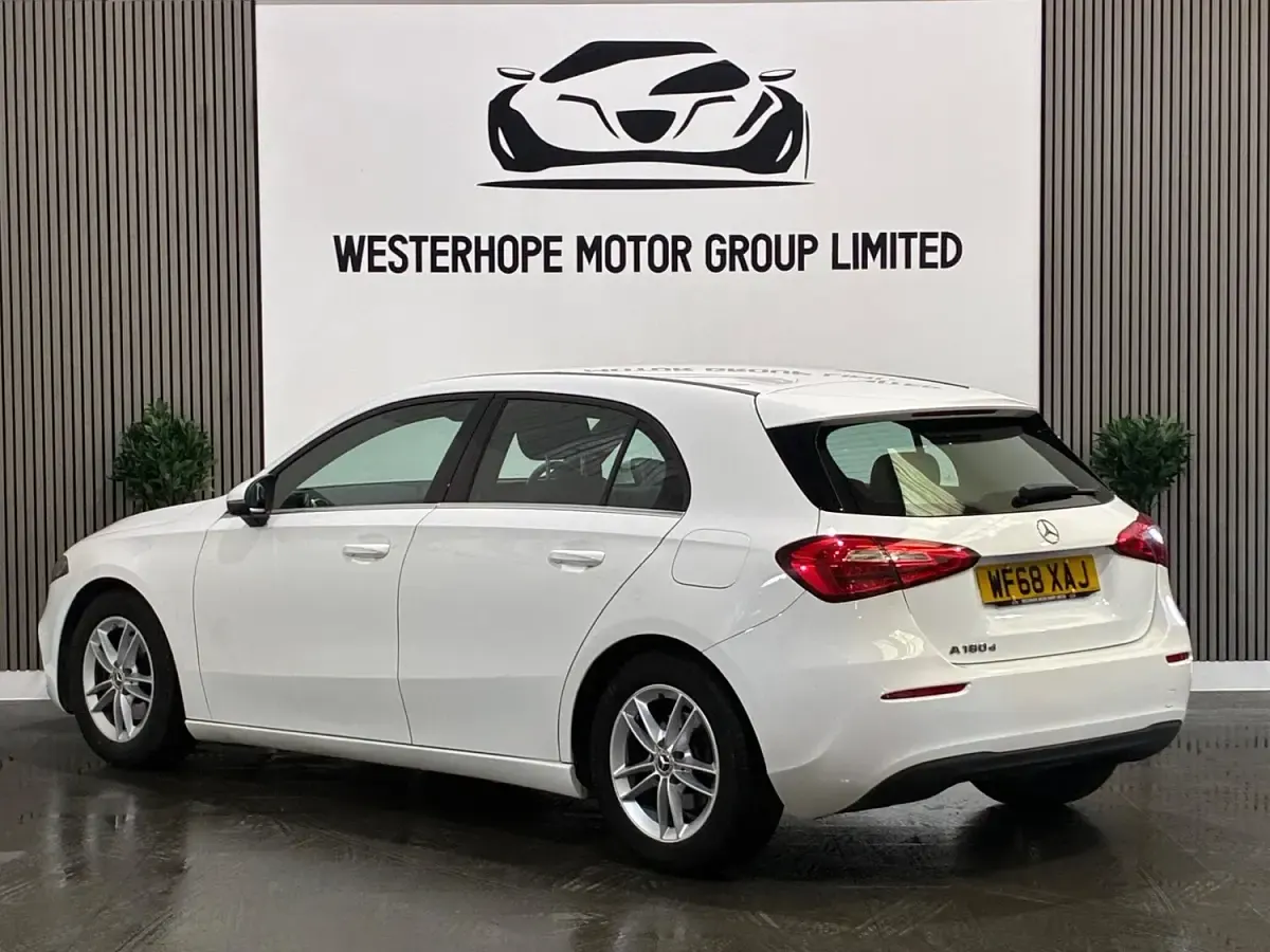 Used Mercedes A180 SE 116 HP (85 kW) 2018 White Hatchback