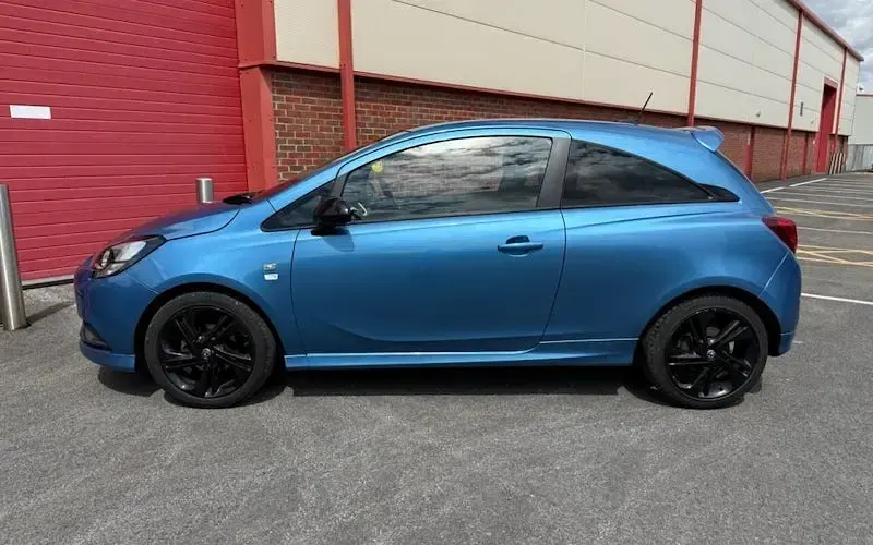 Used Vauxhall Corsa Edition 75 HP (55 kW) 2016 Blue Hatchback