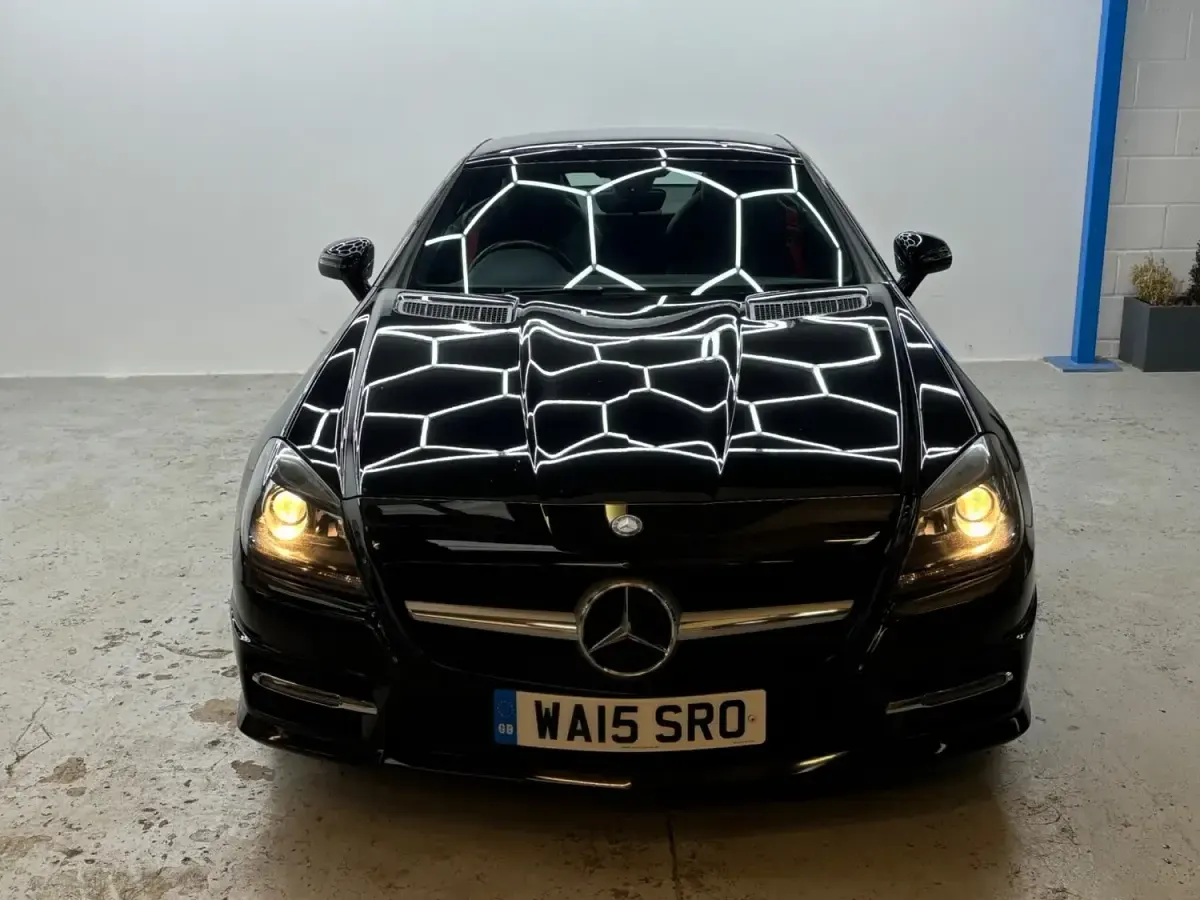 Used Mercedes SLK250 AMG 204 HP (150 kW) 2015 Black Cabriolet
