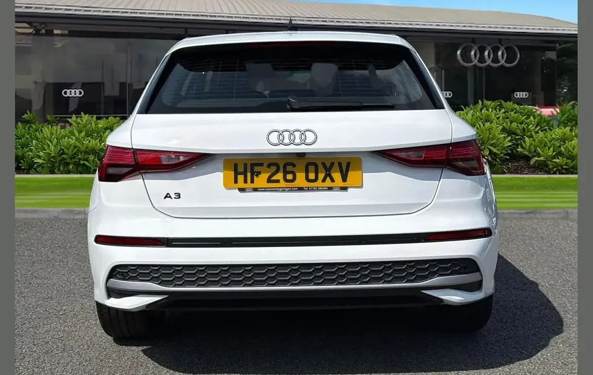 New Audi A3 Sport 150 HP (110 kW) 2026 White Hatchback
