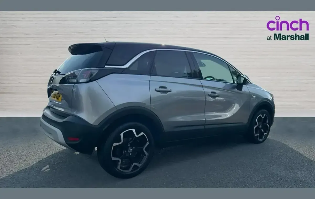 Used Vauxhall Crossland Elite 128 HP (94 kW) 2021 Grey SUV