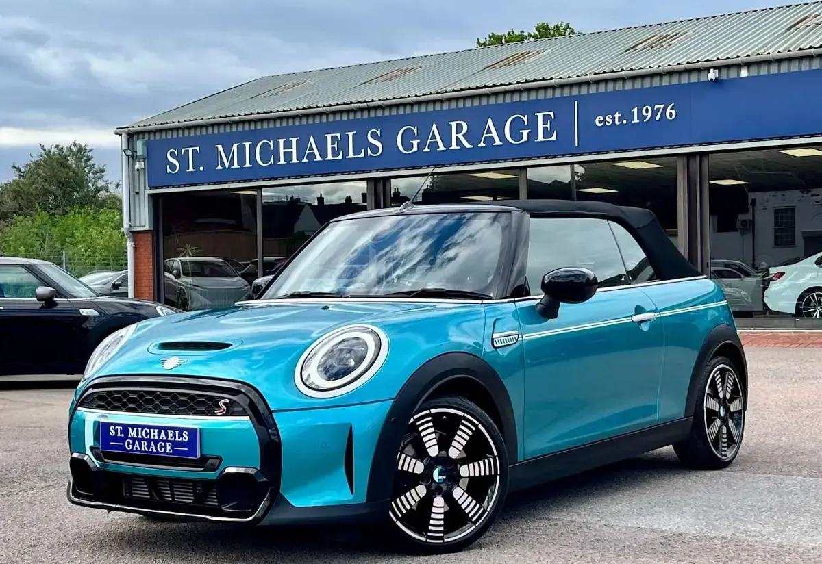 Used Mini Cooper S Cabriolet 2023 Blue Cabriolet