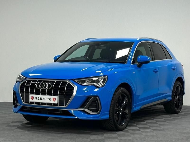 Usado Audi Q3 S-Line 190 HP (139 kW) 2019 Azul SUV