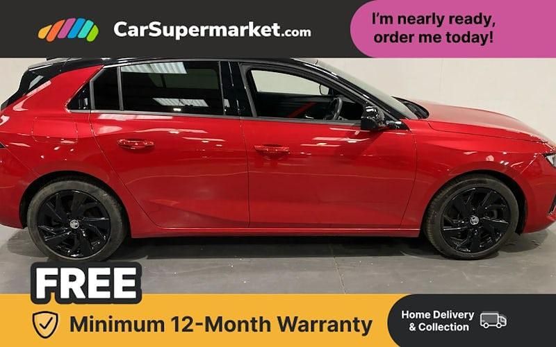 Used Vauxhall Astra GS Line 181 HP (133 kW) 2022 Red Hatchback
