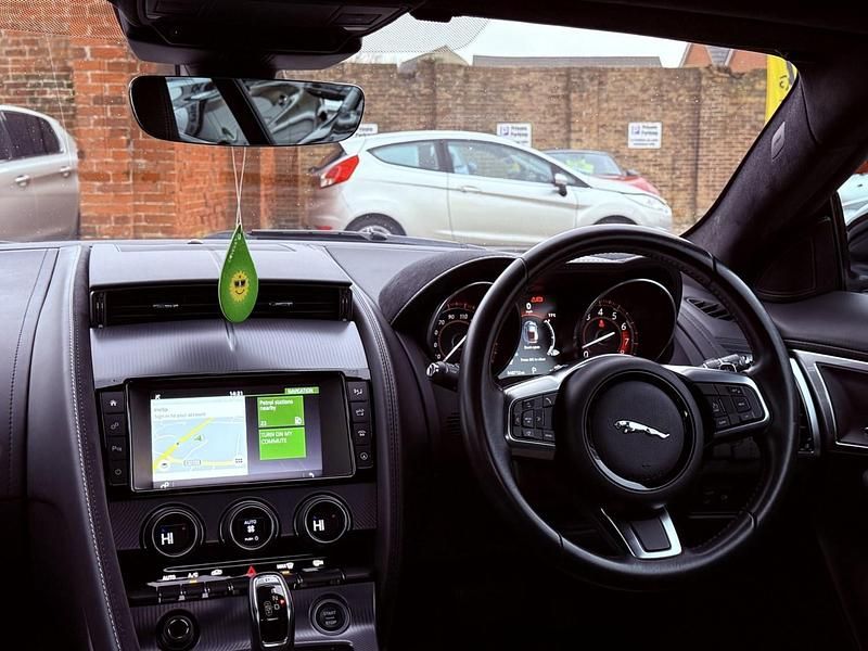 Used Jaguar F-Type R-Dynamic 300 HP (220 kW) 2018 Black Coupe