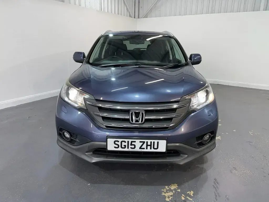 Used Honda CR-V SR 120 HP (88 kW) 2015 Blue SUV
