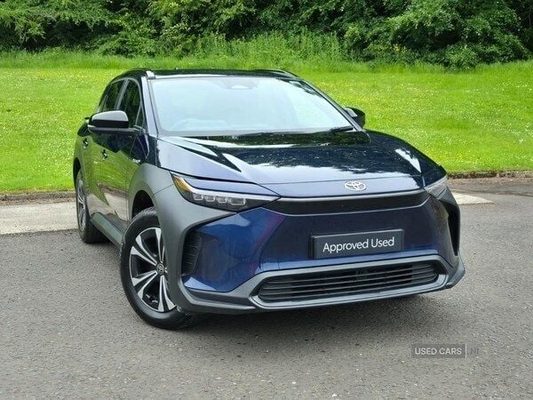 Blue Used 2024 Toyota bZ4X SUV | £25,495 (Fair price) - Image 1/4