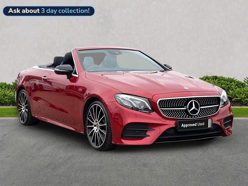 Red Used 2021 Mercedes E300 AMG line | £32,499 (Good price) - Image 1/4
