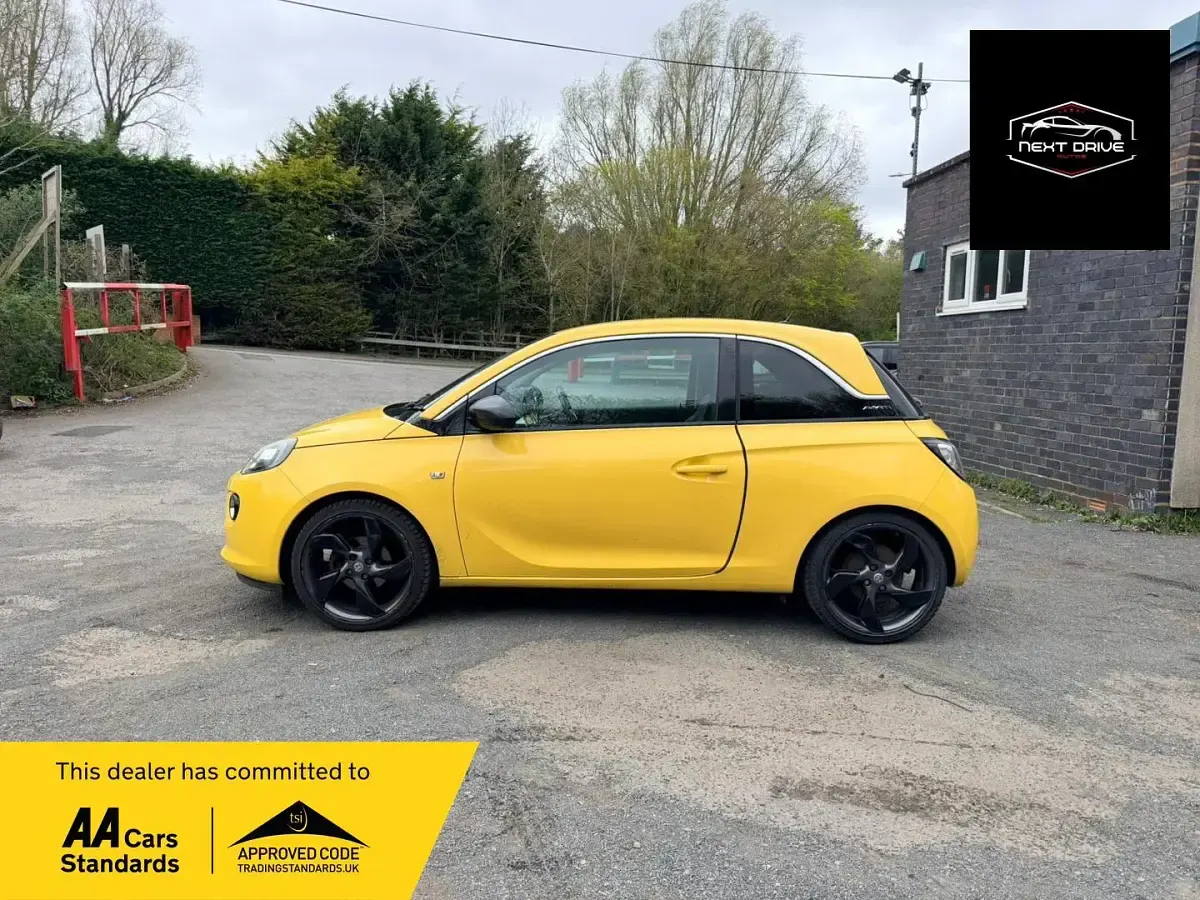 Used Vauxhall Adam Slam 100 HP (73 kW) 2013 Yellow Hatchback