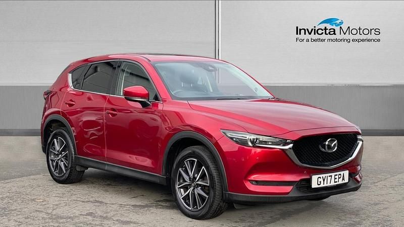 Red Used 2017 Mazda CX-5 Inclusive SUV | £12,950 (A bit pricey) - Image 1/4