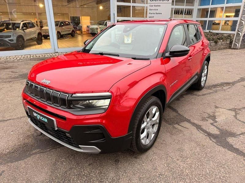 Used Jeep Avenger Altitude 100 HP (73 kW) 2024 Red SUV